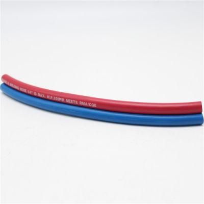 CE Proved 1/4&prime;&prime; + 1/4&prime;&prime; Braided Oxygen Acetylene Twin Hose