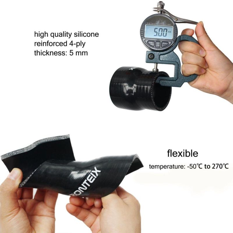 High Pressure Flexible Universal Colorful Silicone Vacuum Hose