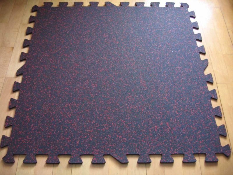 Colorful EPDM Speckle Gym Mat Rubber Floor Fitness Mat