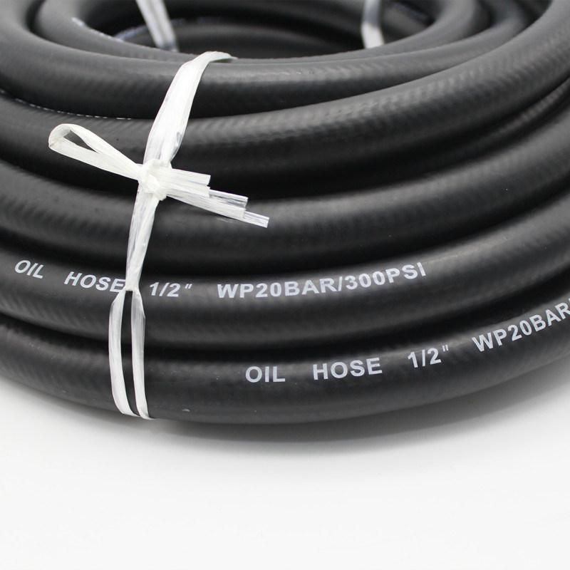 Middle Pressure Industrial Rubber Hose Fuel Line 300psi