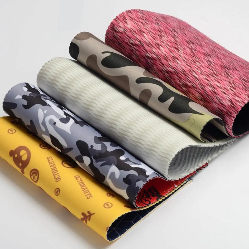Custom-Made Printing 3.5mm Camouflage Printed Jersey Fabric Neoprene for Bags