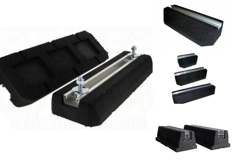 Recycled Rubber Feet Support