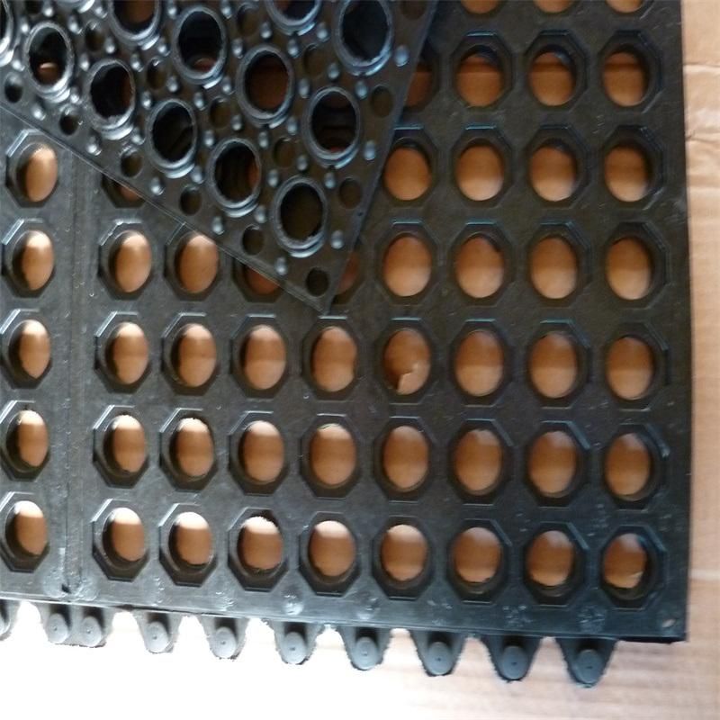 12mm Thickness Anti-Fatigue Floor Mat, Waterproof Kitchen Bar Floor Mat