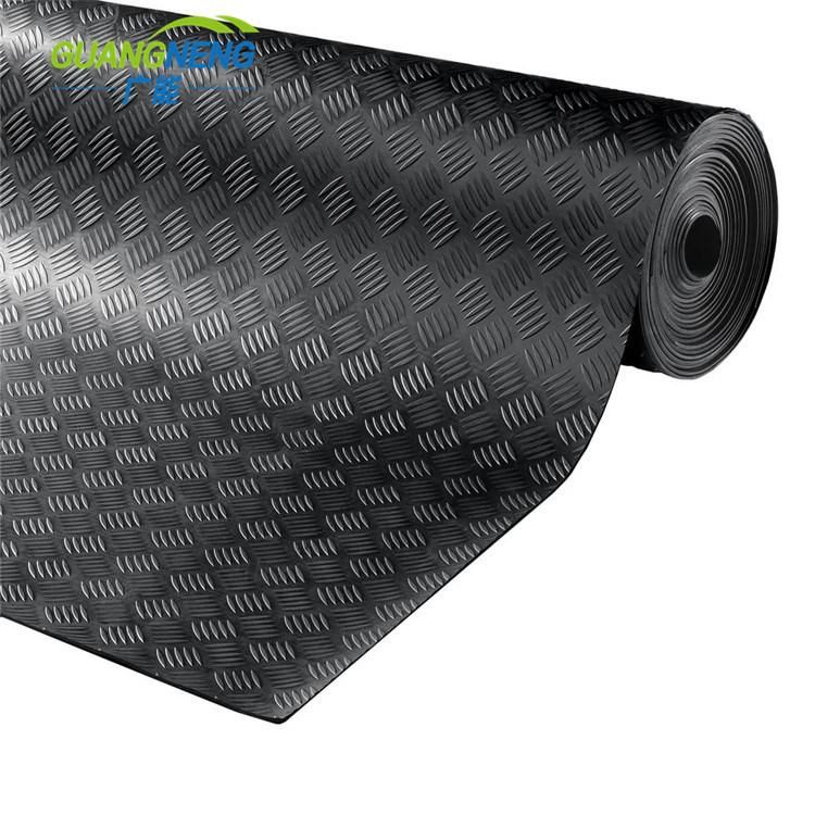 Color Industrial Natural Rib Rubber Roll for Workshop