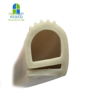 High Temperature Silicone Extruded E Shape Rubber Silicone Seal Strip