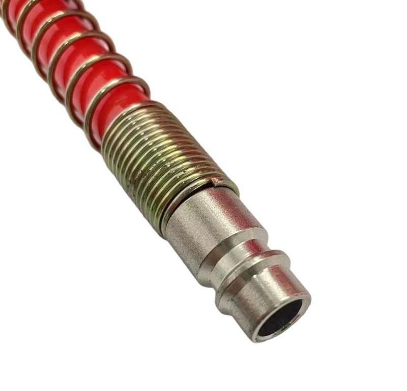 1/4′′ 4meter Spiral Air Tools PU Extension Air Hose