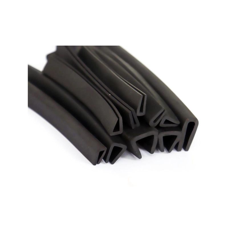 Black U Shaped Seal Strip