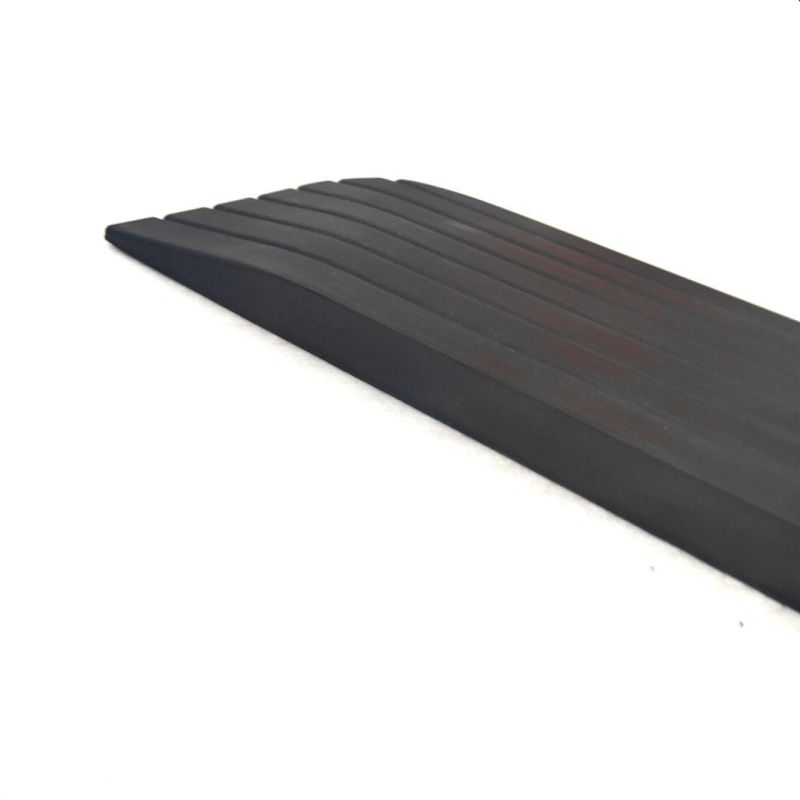 Rubber Pipe Ramp with Groove Bottom Design