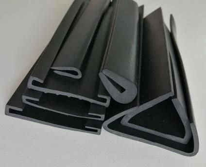 U Shaped Rubber Seal Strip EPDM Rubber Extrusions Glass Edge Guard Protector