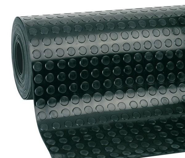 Rubber Products Round Stud Rubber Floor Mat