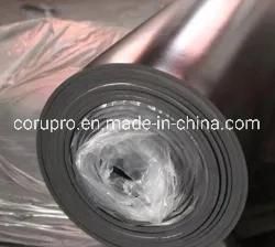 Viton Silicon Cr SBR NBR EPDM Fabric/Cloth Inserted Rubber Sheet