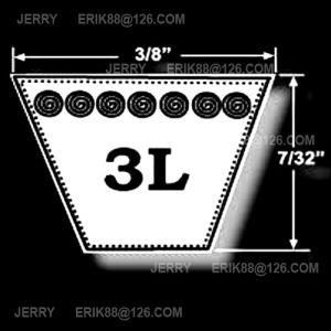 Washing Machine Belt 9.5*775