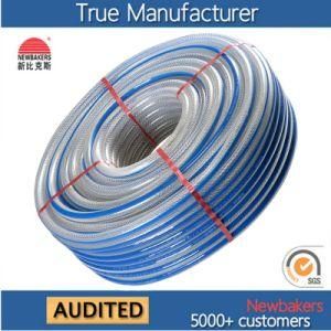 PVC Flexible Braided Reinforced Fiber Hose Water Pipe Hose Ks-32375ssg