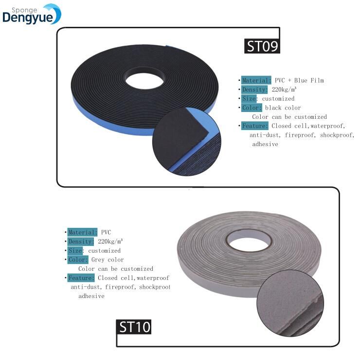 Self Adhesive Foam Sealing Tape Strip Draught Excluder EPDM Rubber