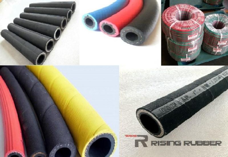 EPDM/SBR Rubber Flexible Oxygen Air Hose for Conveying Gas