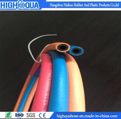 Flexible Fiber Braid Single / Twin Rubber Welding Hose
