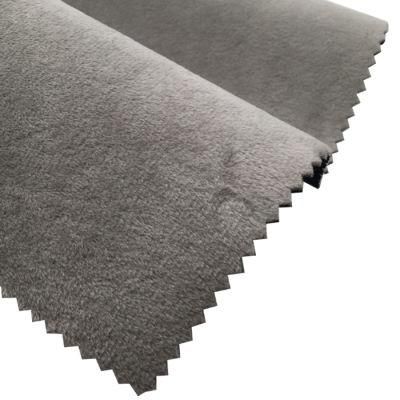 Shockproof Soft Grey Velour Fabric Neoprene for Lens Sleeve