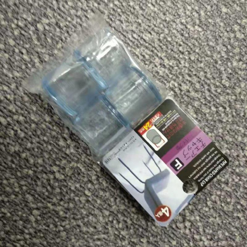 Transparent Protective Cover Chair Foot/Rubber Chair Foot Covers/Non-Slip and Noise Reduction Feet Leg Cap