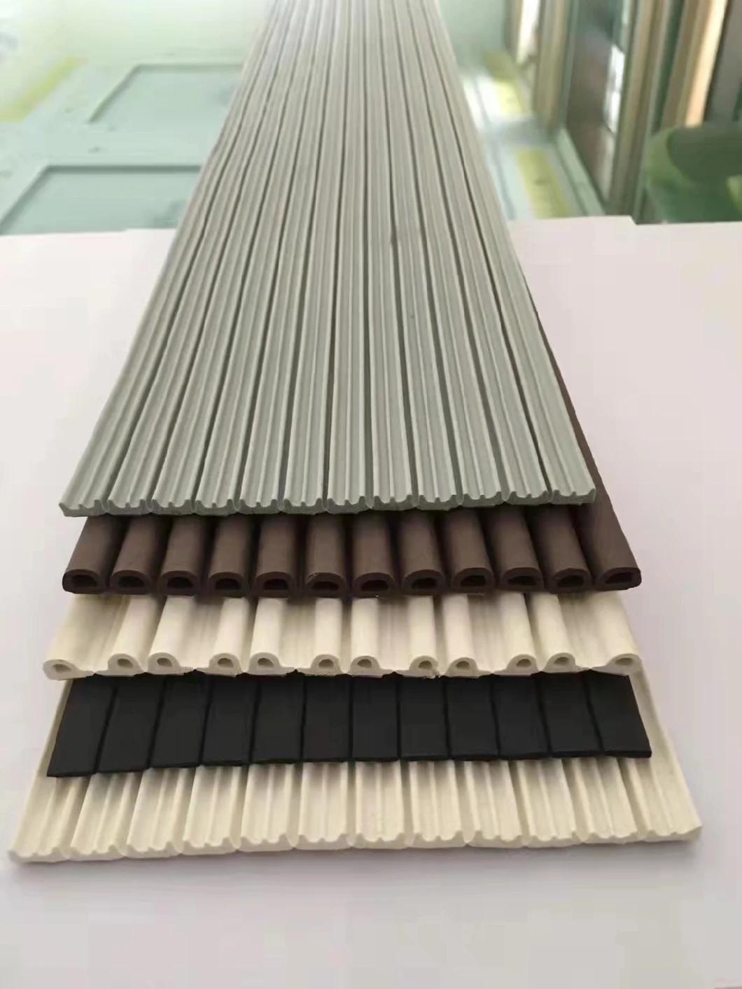 Self-Adhesive Custom Flat Door Seam Rubber Gasket Sealing Strip Dustproof Rubber Product Door Seal China Supplier Door Bottom Seal