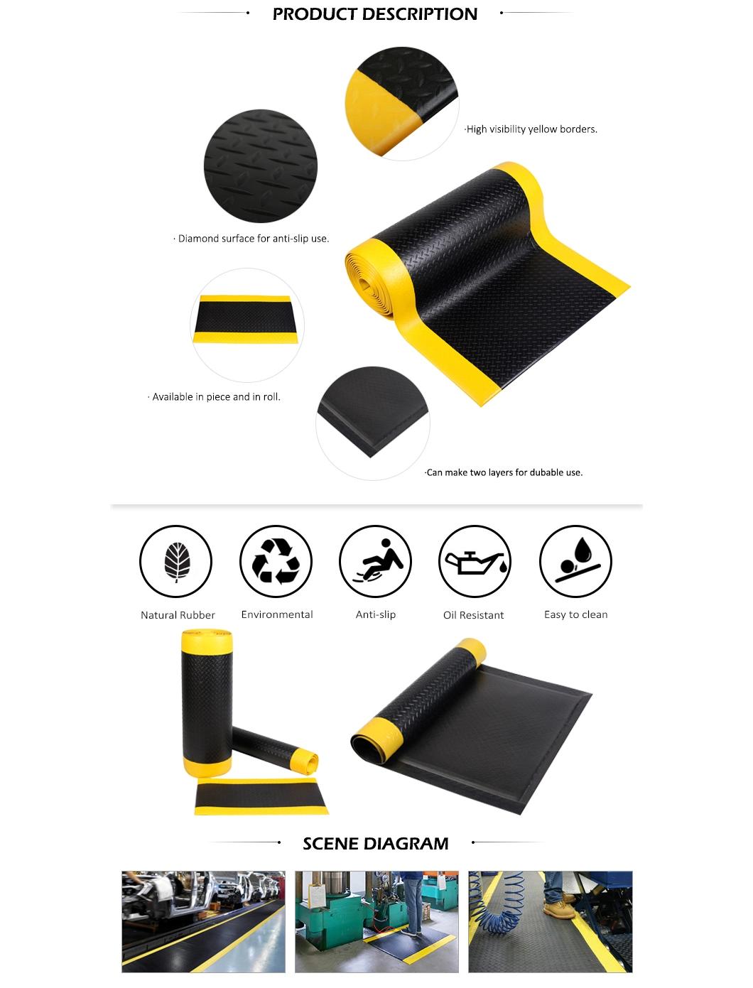 Cheap Price Hot Selling Foam PVC Mat Anti Fatigue Non Slip in Rolls and Small Pieces