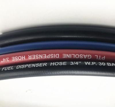 Muti-Fuel Gasoline Resistant Flexible Softwall Gas Pump Hose 3/4 Inch I. D.