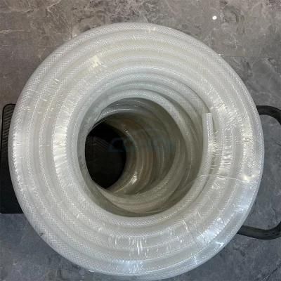 New Braided Silicone Tubing Flexible Braided Clear Hose