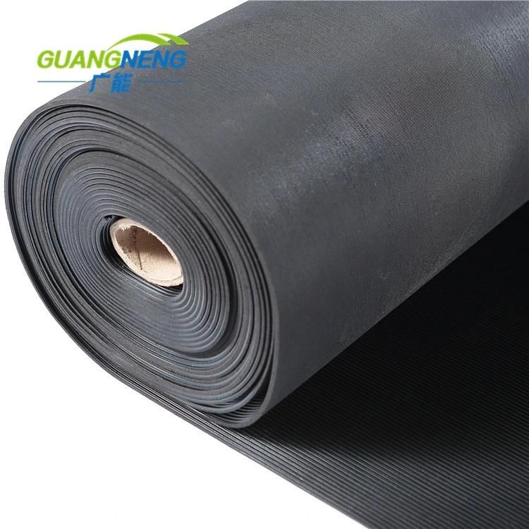 Solid Rib Color Industrial Rubber Sheet/Anti Abrasive Rubber Sheet