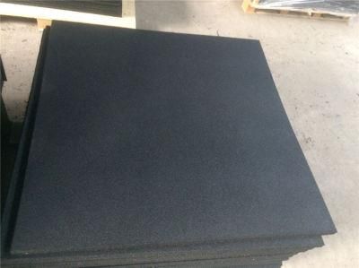 Outdoor Rubber Square Tiles Gym Floor Mat Playground Rubber Flooring