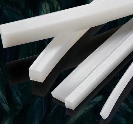 Silicone Stripe, Silicone Profile, Silicone Extrusion, Silicone Cord, Silicone Seal Made with Food Grade Silicone Rubber Without Smell (3A1004)