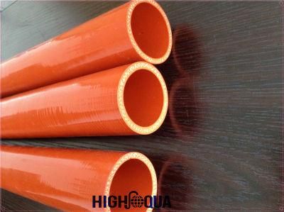 Orange Color Straight Silicone Hose Made in China