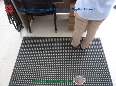 NBR Anti-Slip Flooring Rubber Mat, Outdoor Rubber Flooring, Fire-Resistant Rubber Flooring