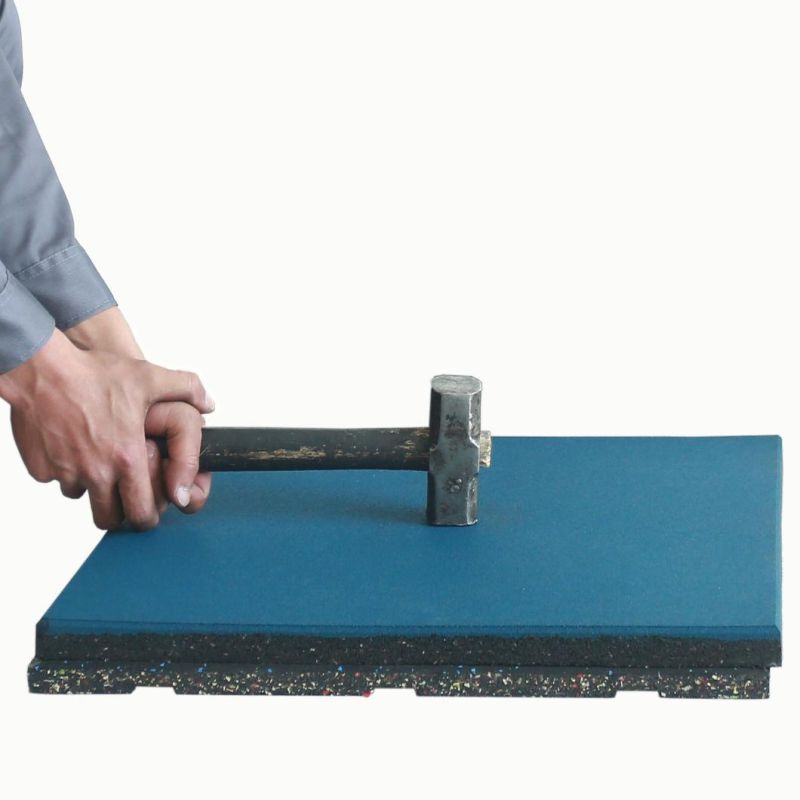 Eco-Friendly Painting Gym Flooring Rubber Mat