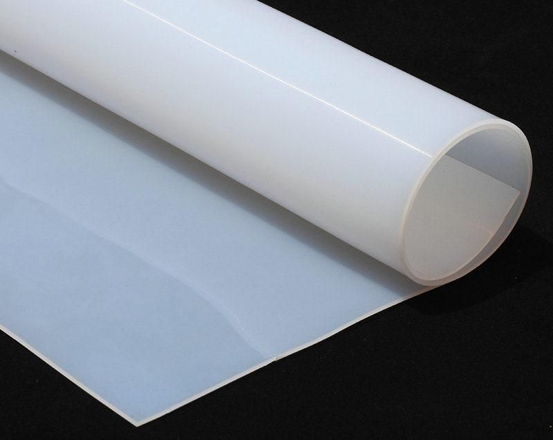 High Quality 0.1-50mm Thickness High Temperature Resist Transparent White Silicone Rubber Sheet, Silicone Sheet, Silicone Film