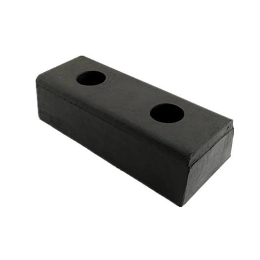 Natural Neoprene Recycled Rubber Bumper Block Mounting Block Damping Block