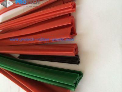 Silicoe Rubber Extruded Seal/ Silicone Extrusions/ Silicone Profile