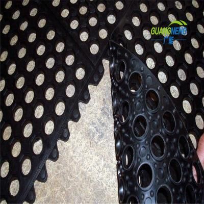 Interlocking Rubber Mat/Colorful Rubber Mat/Drainage Rubber Mat