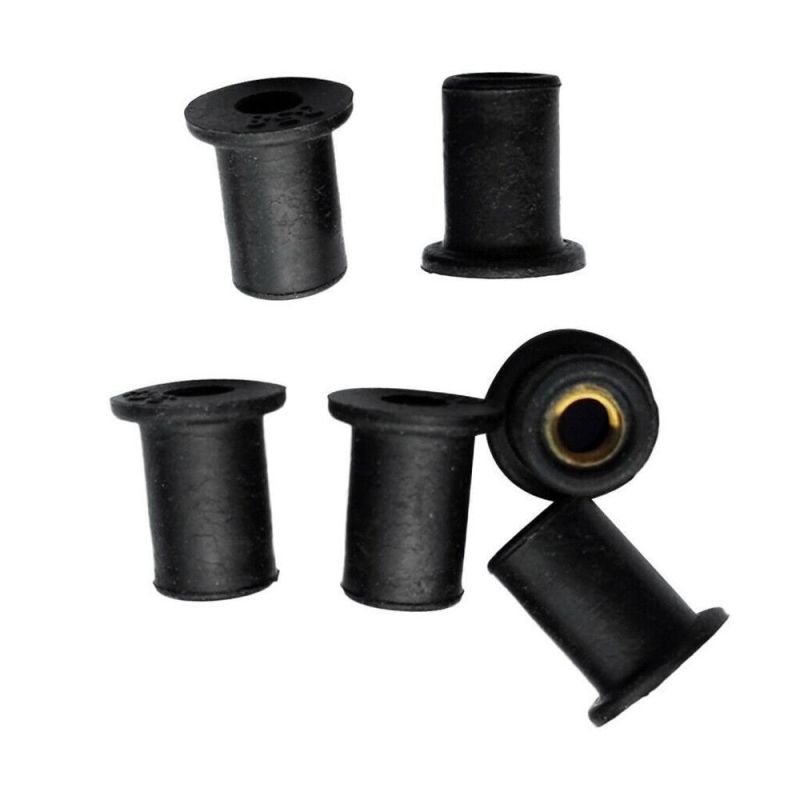 Factory Direct Sale Brass Insertion Rubber Rivet Well Nut