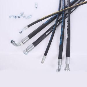 Competitive Price Fuel High Pressure Hydraulic Steel Wire Braid Hose Flexible Rubber Hydraulic Hose