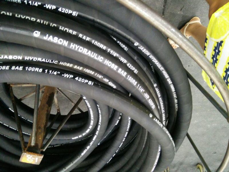 Textile Braid Hydraulic Hose SAE R6