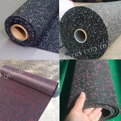 Anti Vibration Shock Absorber 10% EPDM Speckles Rubber Rolls