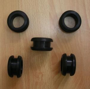 Nylon Customized Plastic Grommet, Rubber Grommets by PVC, PE, ABS EPDM Material