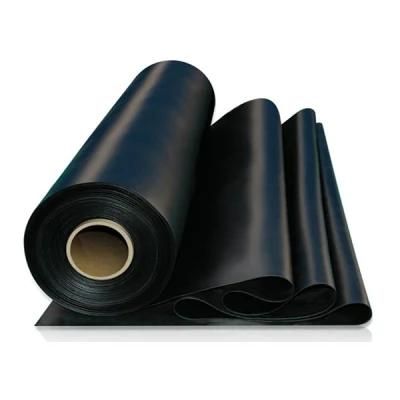 Industrial Shock Absorbing Black Color NR Rubber Sheet