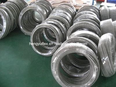 PTFE Teflon Hose with Stainless Steel 304/316 Braided SAE 100 R14