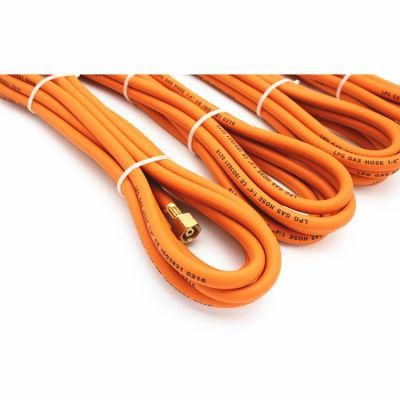 Brass or Iron Left-Hand Female Flexible Metal Gas Connection Hose