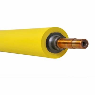Silicone Rubber Rubber Coated Roller Bearings Rubber Printing Roller