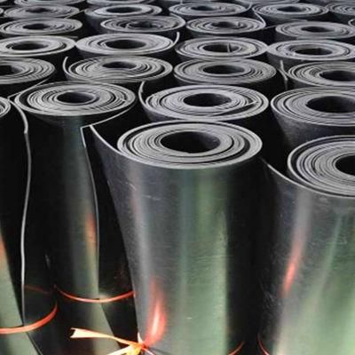 OEM Size Fire Resistance SBR EPDM CR Rubber Slab Sheeting