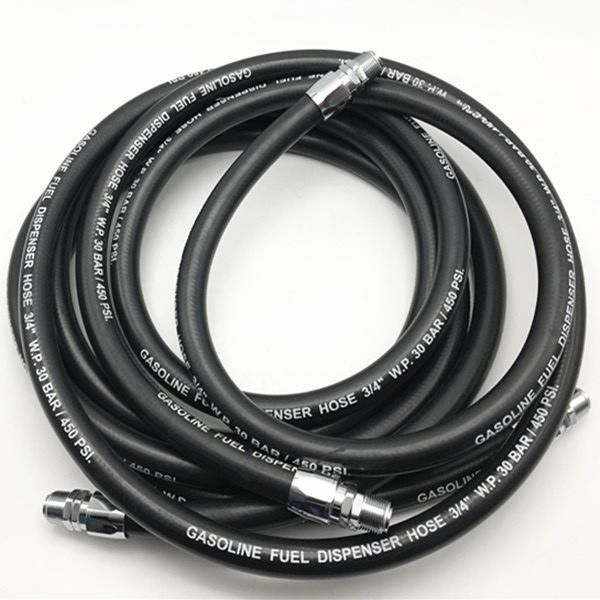 3/4" 1" Weather Resistant Fuel Dispensers Gas Station Hose