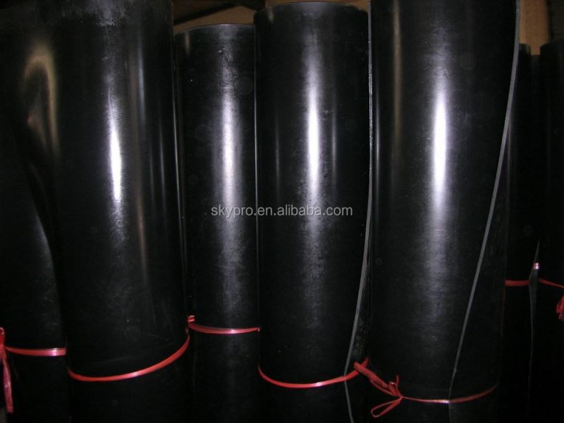 Industrial Natural Rubber Sheet in Roll NBR/SBR/Cr/Silicone/SBR Flooring Mat