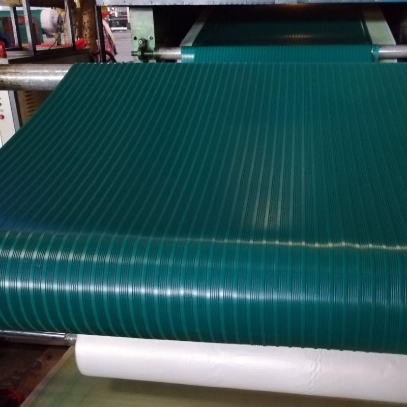 Factory Manufacture Wide Flat Rib Rubber Sheeting /Rubber Mat