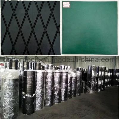 Rubber to Metal Bonding Grooved Drum Rubber Pulley Conveyor Pulley Lagging Ceramic
